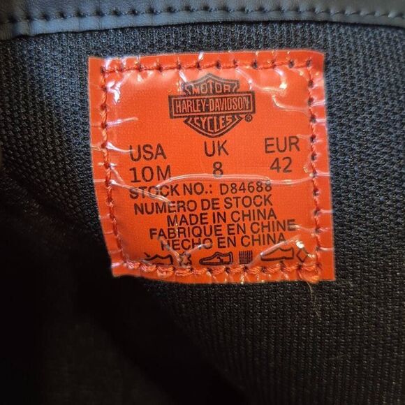 Harley-Davidson Women's Size 10 Lalanne Engineer Riding Boots Black - Picture 6 of 8